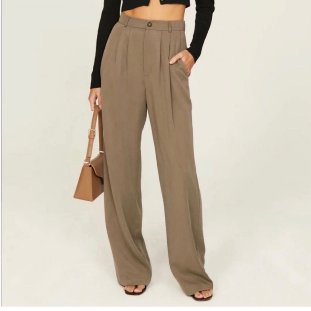 Reformation Pant Mushroom size 2
